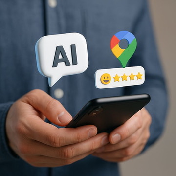 Cum îți aduce AI-ul clienți din Google & Google Maps: ghid complet pentru a fi ales când cineva caută „pizza bună în Brașov”